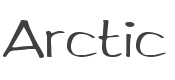 Arctic Font preview