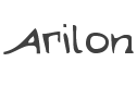 Arilon Font preview