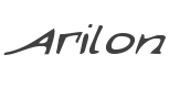 Arilon Expanded Italic style