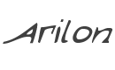 Arilon Italic style