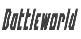 Battleworld Condensed Italic style