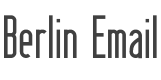Berlin Email Font preview