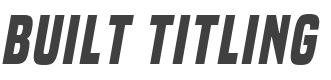 Built Titling Bold Italic style