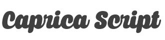 Caprica Script Font preview