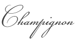 Champignon Font preview