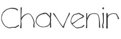 Chavenir Font preview