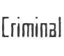 Criminal Font preview