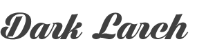 Dark Larch Font preview