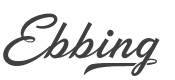 Ebbing Font preview