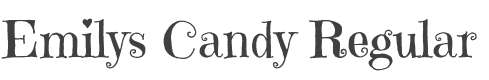 Emilys Candy Font preview