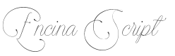 Encina Script Font preview