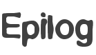 Epilog Font preview
