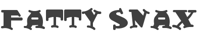 Fatty Snax NF Font preview