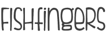 FISHfingers Font preview