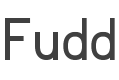 Fudd Font preview