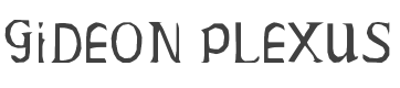 Gideon Plexus Font preview