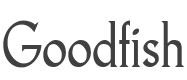 Goodfish Font preview