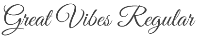 Great Vibes Font preview