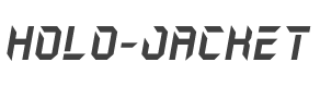 Holo-Jacket Bold Italic style