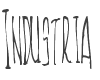 Industria Font preview