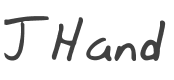 JHand Font preview
