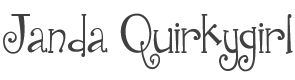Janda Quirkygirl Font preview