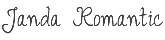Janda Romantic Font preview