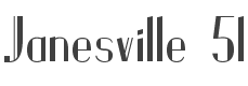 Janesville 51 Bold style