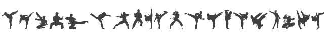 Karate Chop Font preview