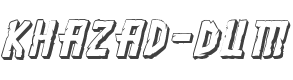 Khazad-Dum 3D Italic style
