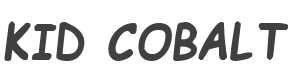 Kid Cobalt Font preview