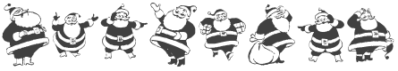 KR Eight Santas