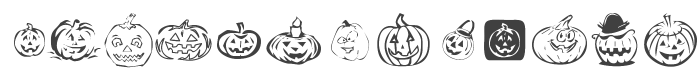 KR Pick A Pumpkin Font preview