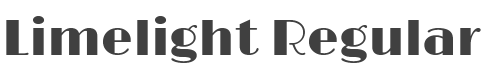 Limelight Font preview