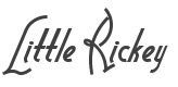 Little Rickey NF Font preview