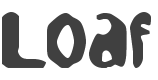 Loaf Font preview