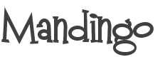 Mandingo Font preview