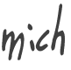 Mich Font preview