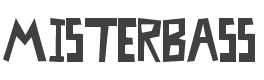 MisterBass Font preview