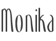 Monika Font preview