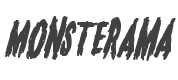Monsterama Bold Italic style