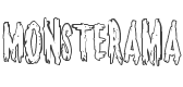 Monsterama Outline style