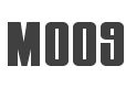 Moog Font preview