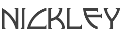Nickley Font preview
