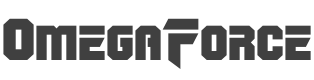 OmegaForce Font preview