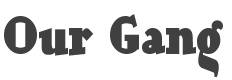 Our Gang Font preview