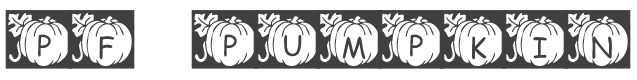 PF Pumpkin-2 Font preview