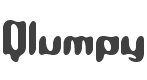 Qlumpy BRK Font preview