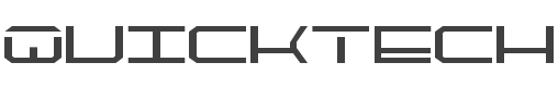 QuickTech Font preview