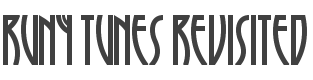Runy Tunes Revisited Font preview